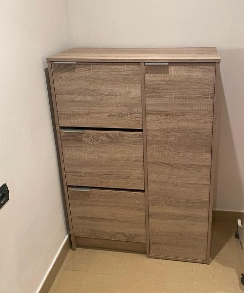 Foto de cliente de Mueble Zapatero Recibidor con Departamento para Botas Color Cambrian 85 cm