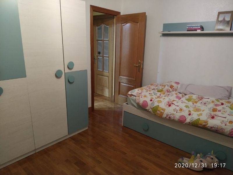 Foto de cliente de Habitación Juvenil Moderna Cama Nido con Armario y Estante Snuba Verde y Blanco 90x190 cm