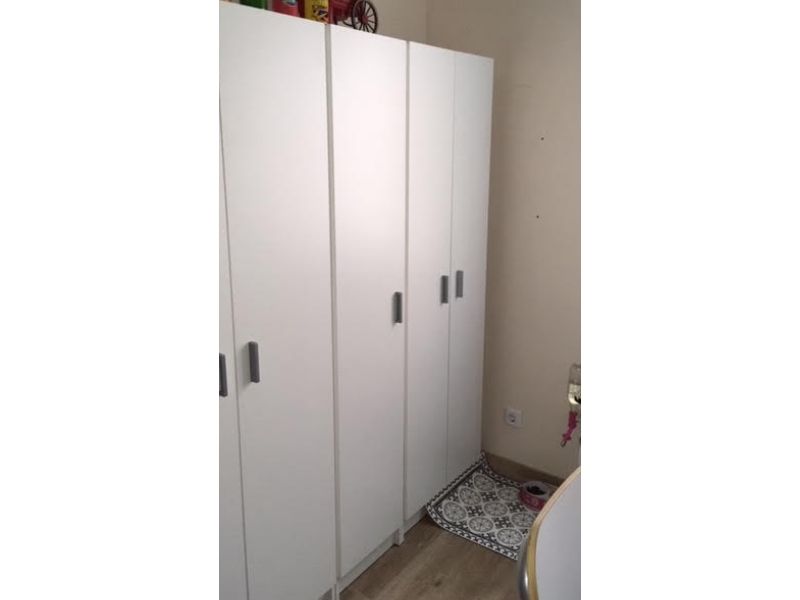 Foto de cliente de Armario Multiuso Auxiliar Baldas Cocina Baño Aseo 59x180 cm