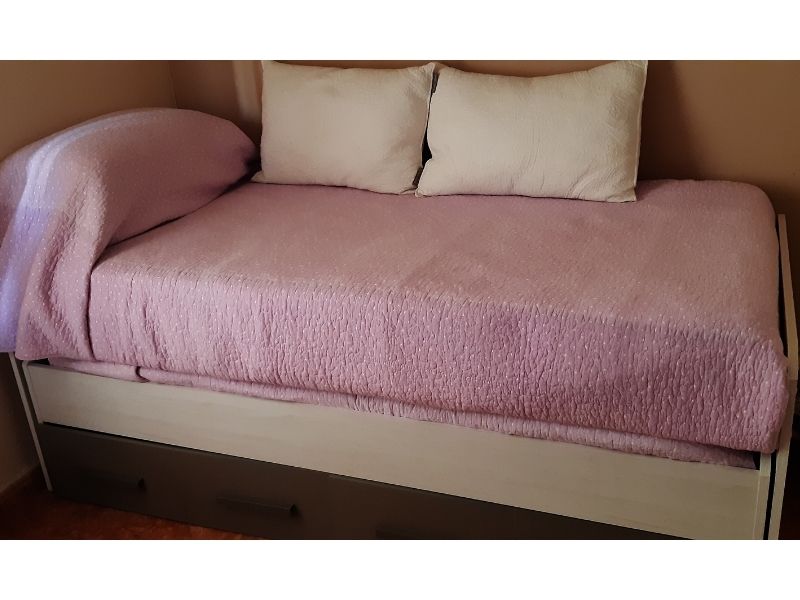 Foto de cliente de Cama Nido Doble con Cajones Juvenil 190x90 cm