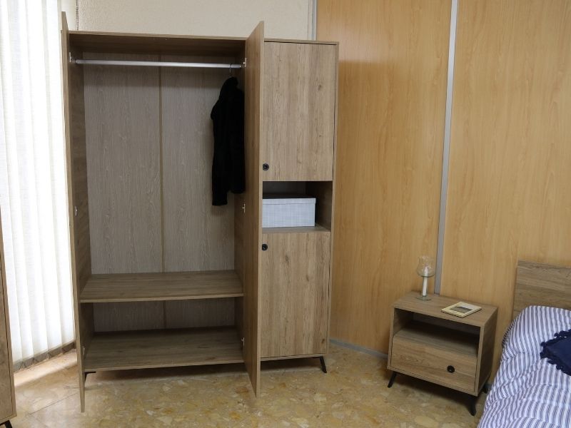 Foto de cliente de Dormitorio Matrimonio Estilo Industrial Pack Muebles Clim