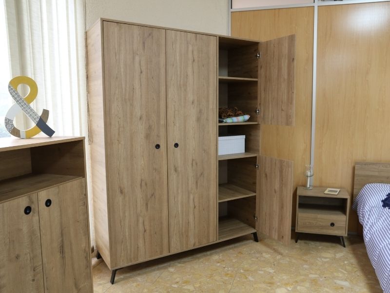 Foto de cliente de Dormitorio Matrimonio Estilo Industrial Pack Muebles Clim