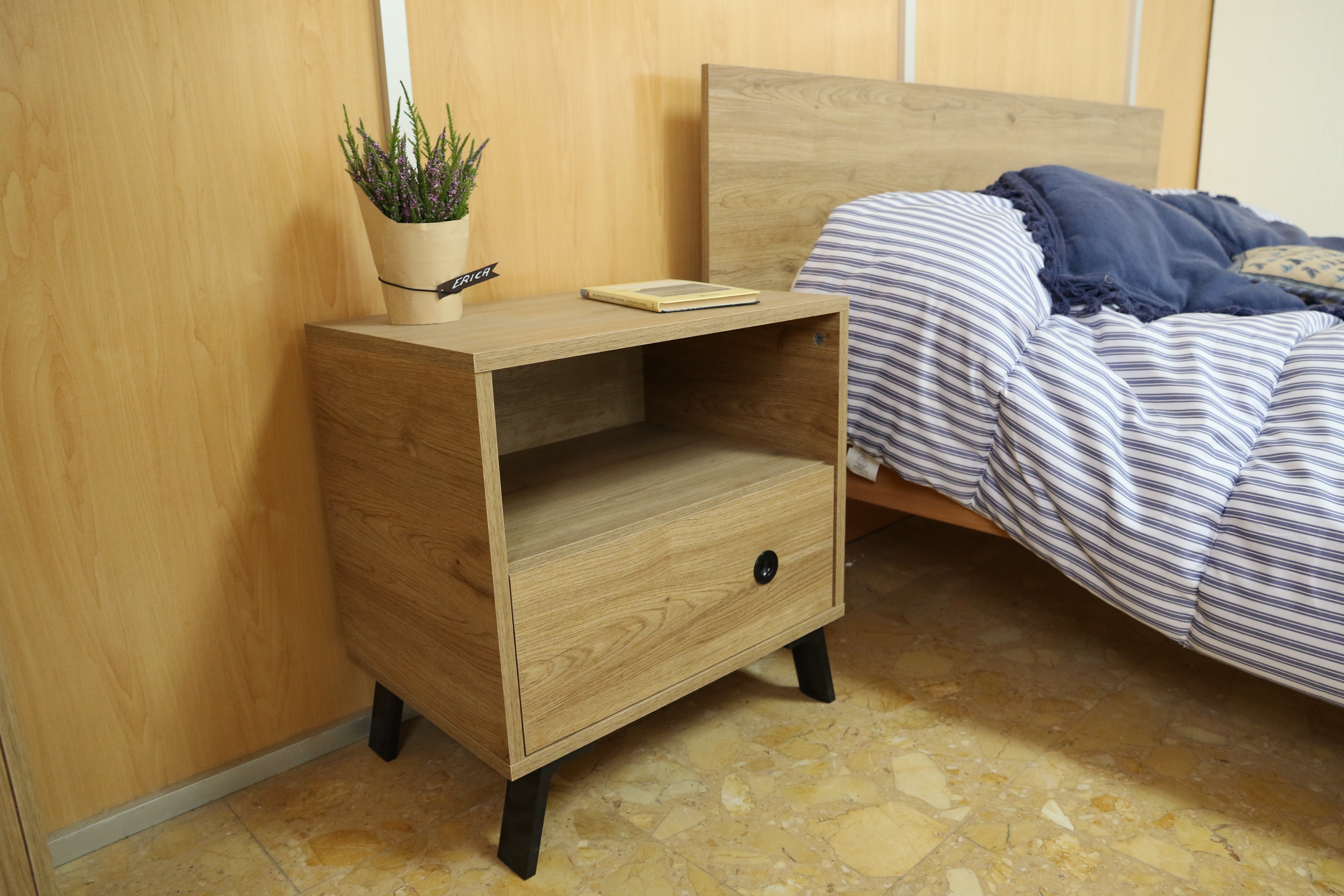 Foto de cliente de Dormitorio Matrimonio Estilo Industrial Pack Muebles Clim