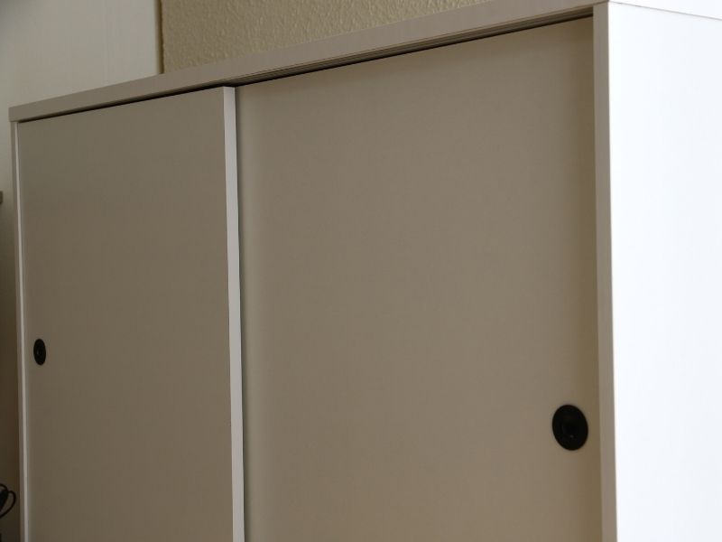 Foto de cliente de Aparador salón Kamet puertas correderas blanco 120 cm
