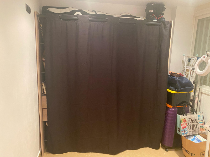 Foto de cliente de Vestidor Abierto de Habitación Dana industrial 115-190x203 cm