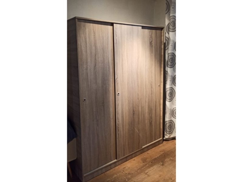 Foto de cliente de Armario Dormitorio De 3 Puertas Correderas 150x200 cm