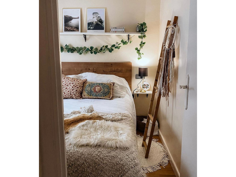 Foto de cliente de Cabecero de Cama Dormitorio Clim Color Roble Gold 160 cm