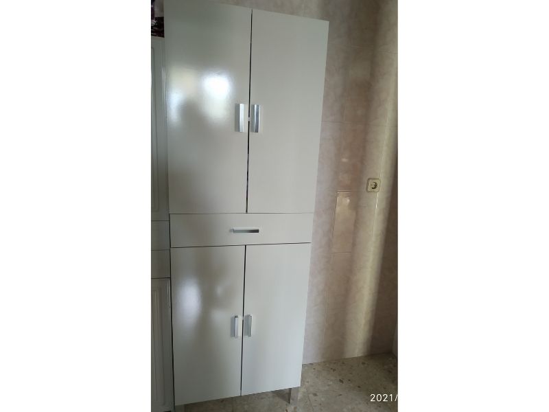 Foto de cliente de Mueble Auxiliar de Baño Galatea Blanco Brillo 60x182 cm