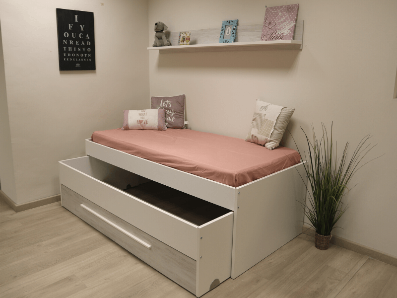 Foto de cliente de Habitación Juvenil Moderna Completo Elliot (Cama+Armario+Escritorio)
