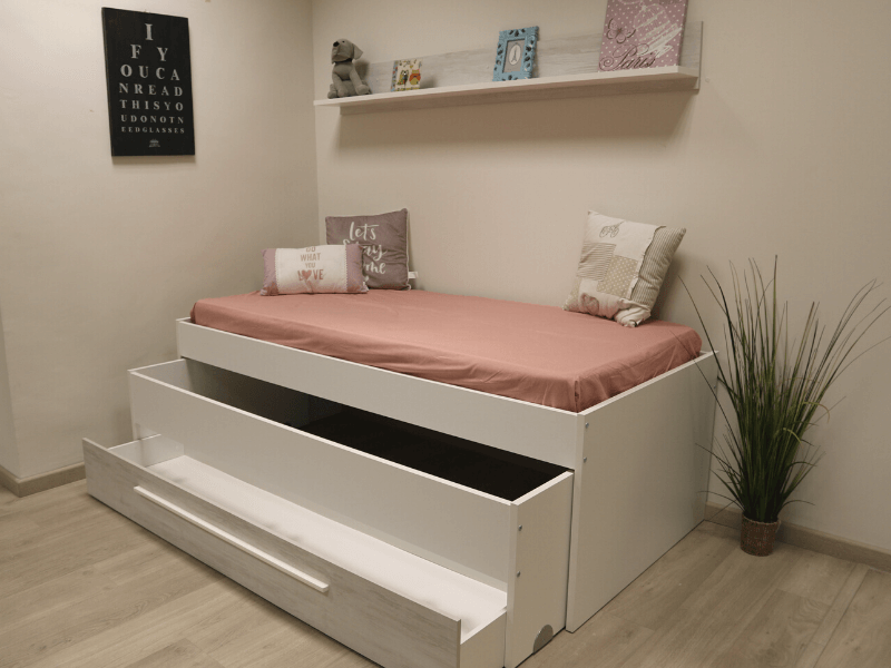 Foto de cliente de Habitación Juvenil Moderna Completo Elliot (Cama+Armario+Escritorio)