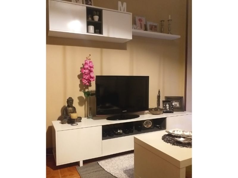 Foto de cliente de Pack salón completo Belus color blanco estilo moderno