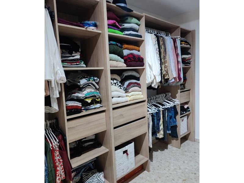 Foto de cliente de Vestidor Miami 2 Columnas Roble Kronberg 154-192x205 cm