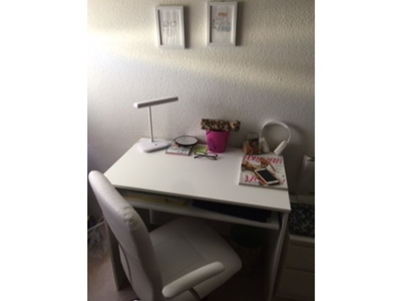 Foto de cliente de Mesa I-Joy escritorio habitación color blanco 90 cm