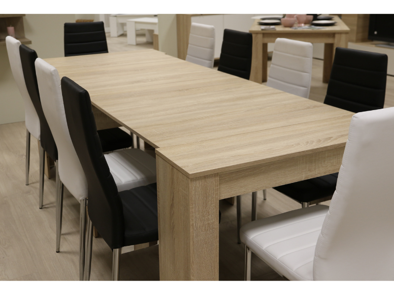 Foto de cliente de Mesa súper extensible comedor Train roble 5 posiciones 51-237x90 cm
