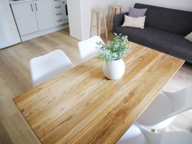 Foto de cliente de Conjunto mesa y sillas estilo Nórdico
