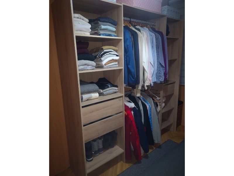 Foto de cliente de Vestidor Miami 2 Columnas Roble Kronberg 154-192x205 cm