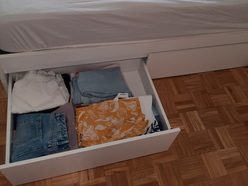 Foto de cliente de Dormitorio Matrimonio Estilo Nórdico Pack Roble Alaska y Blanco