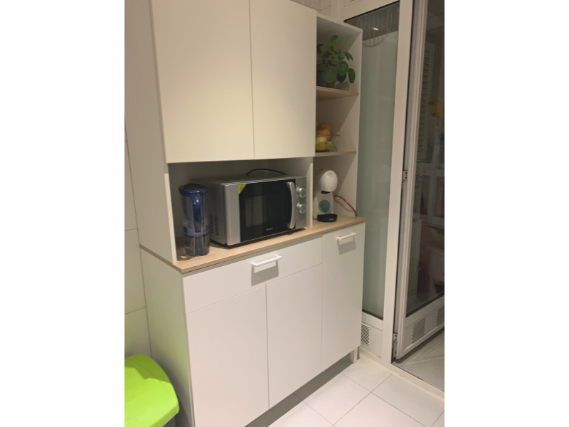 Foto de cliente de Mueble cocina auxiliar alto 5 p Yuka 108x186 cm