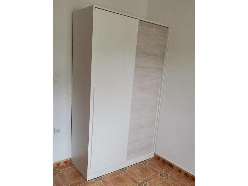Foto de cliente de Armario Juvenil 2 Puertas Correderas Elliot 120x200 cm