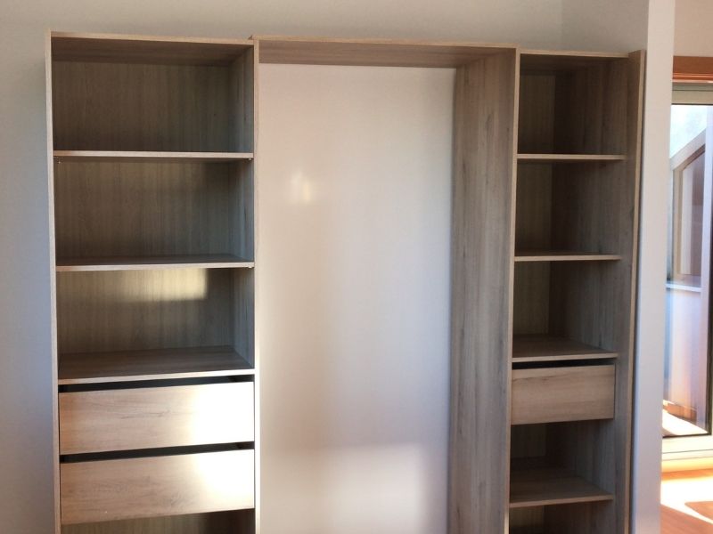 Foto de cliente de Vestidor Miami 2 Columnas Roble Kronberg 154-192x205 cm