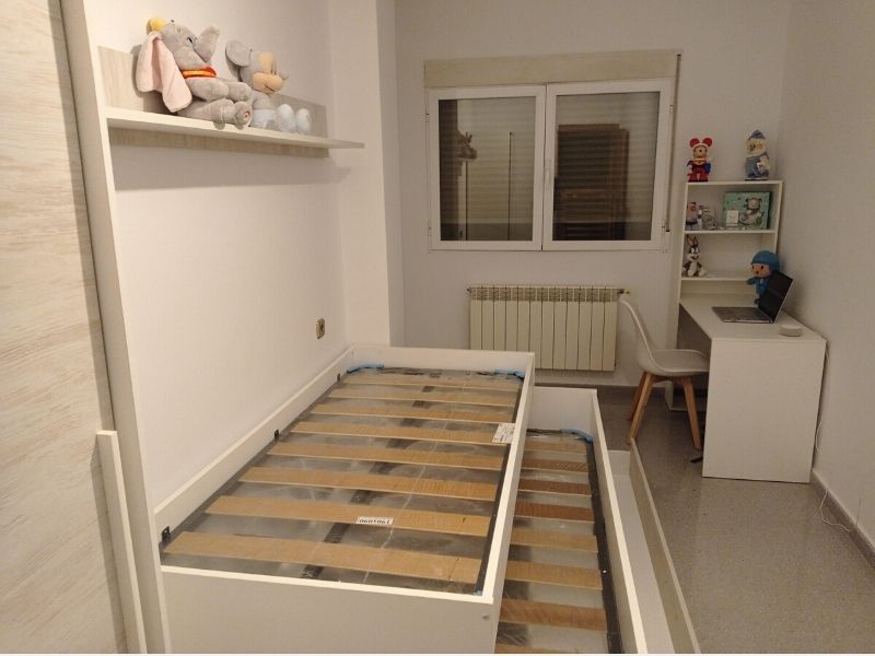 Foto de cliente de Habitación Juvenil Moderna Completo Elliot (Cama+Armario+Escritorio)