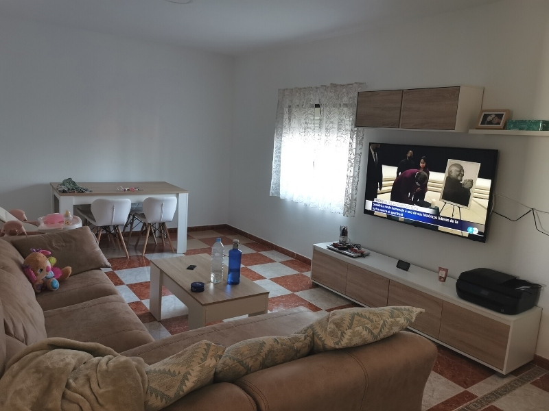 Foto de cliente de Pack de muebles de salón nórdicos blanco y roble