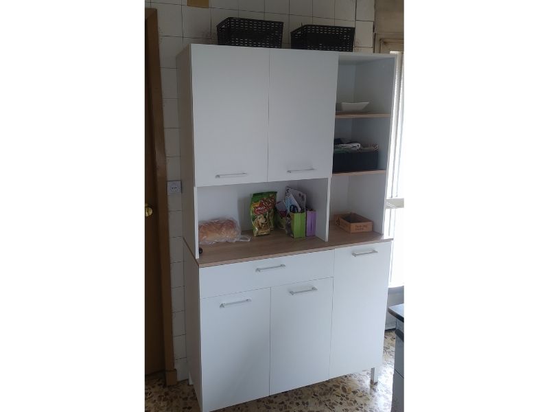 Foto de cliente de Mueble cocina auxiliar alto 5 p Yuka 108x186 cm