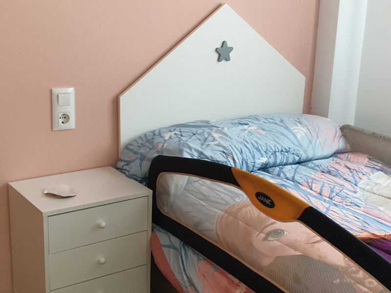 Foto de cliente de Cabecero de Cama de 90 Cama Infantil Dormitorio Star 100 cm