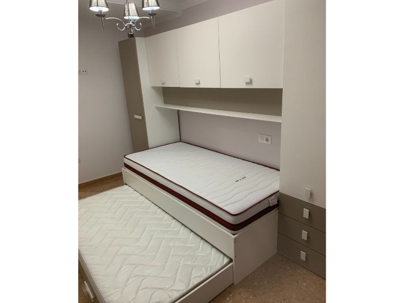 Foto de cliente de Habitación Juvenil Moderna e Infantil Pack Tidy Color Blanco y Arcilla