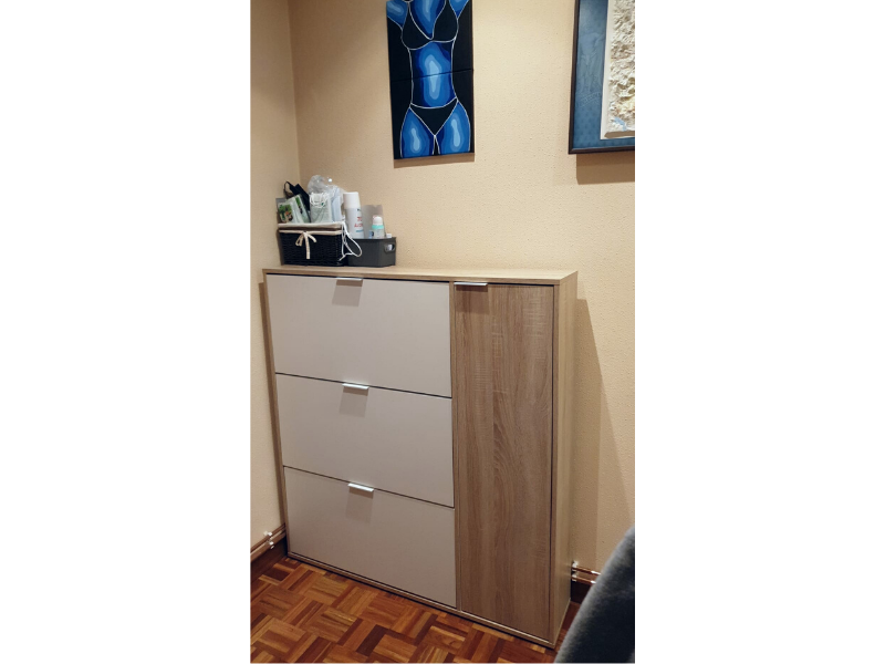 Foto de cliente de Mueble Zapatero Recibidor Pasillo 4 Puertas Class 106 cm