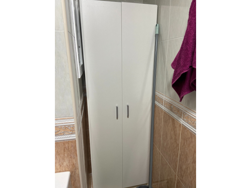Foto de cliente de Armario Multiuso Auxiliar Baldas Cocina Baño Aseo 59x180 cm