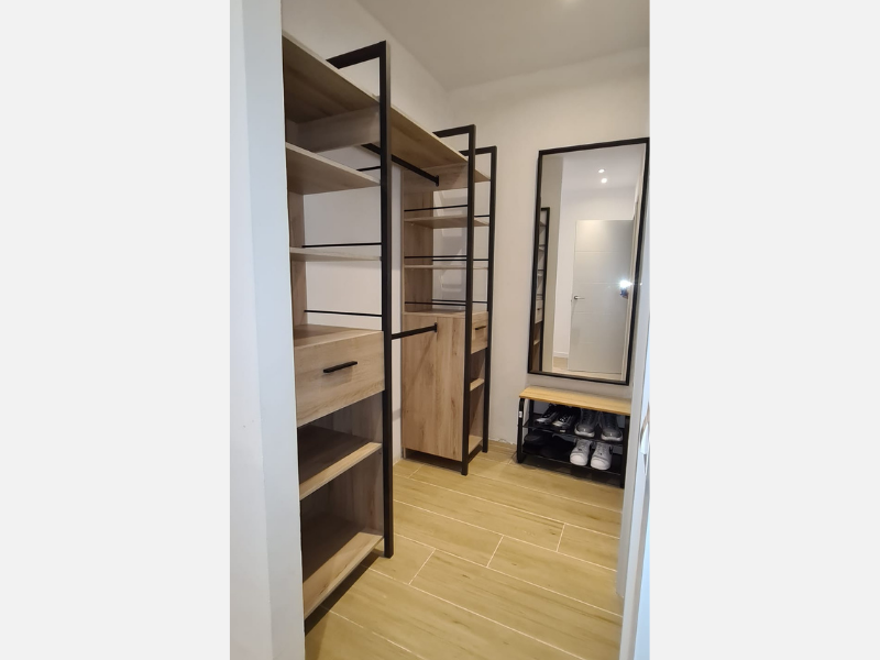 Foto de cliente de Vestidor Armario Abierto Urano Roble Kronberg 180x208 cm