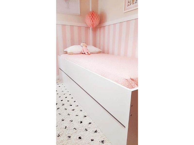 Foto de cliente de Cama Nido Terai Blanca 105x190 cm