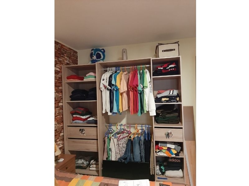 Foto de cliente de Vestidor Miami 2 Columnas Roble Kronberg 154-192x205 cm