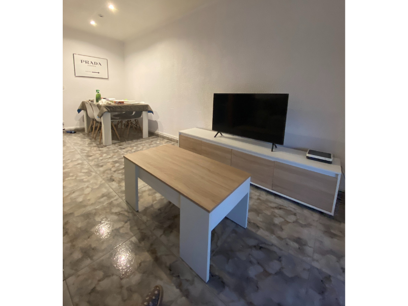Foto de cliente de Mueble Salón TV Alida Roble Canadian Y Blanco Artik 200 cm