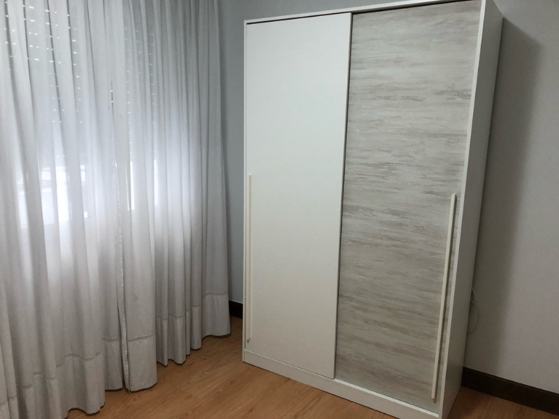 Foto de cliente de Armario Juvenil 2 Puertas Correderas Elliot 120x200 cm