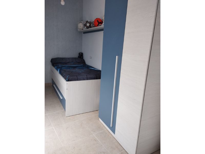 Foto de cliente de Armario Juvenil Wic Color Azul 2 Puertas Juvenil Infantil 90x200 cm