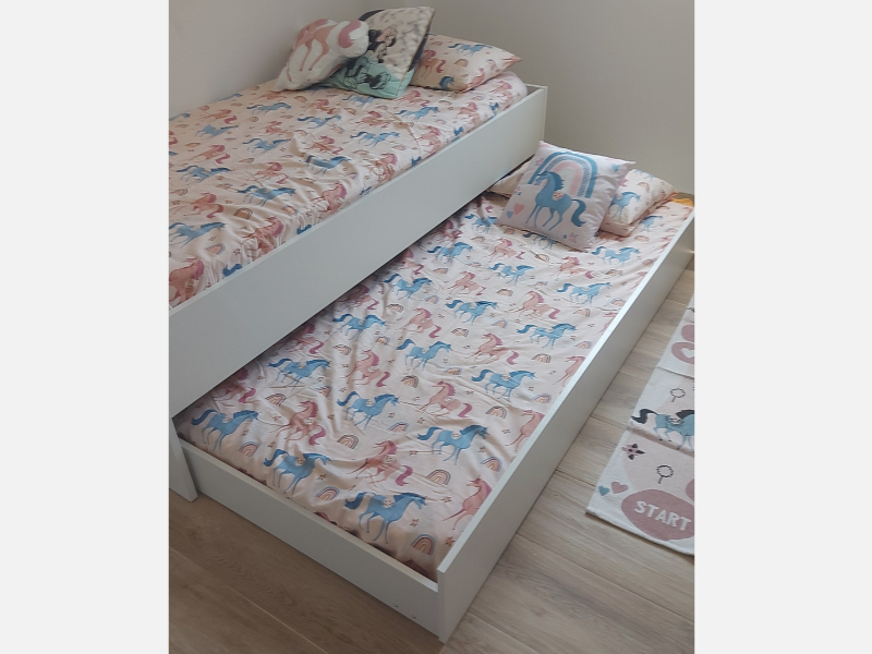 Foto de cliente de Cama Nido Terai Blanca 105x190 cm
