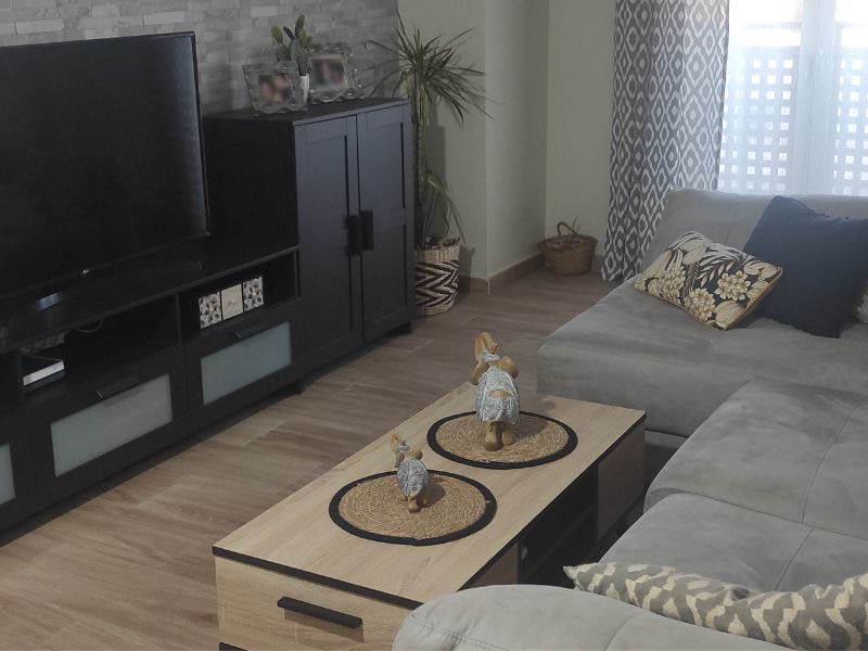 Foto de cliente de Mesa De Centro Wayne Estilo Moderno Con Cajones Y Estante 107x50 cm