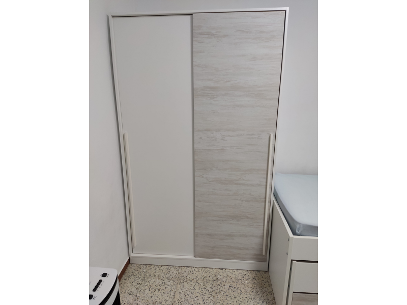 Foto de cliente de Habitación Juvenil Moderna Pack Muebles Elliot (Cama + Armario + Escritorio)