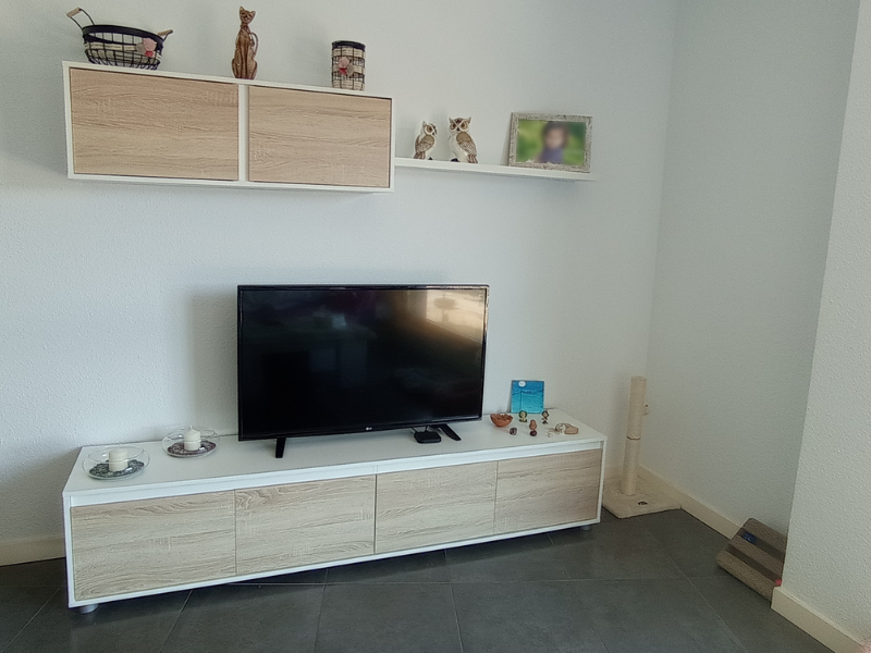 Foto de cliente de Mueble Salón TV Alida Roble Canadian Y Blanco Artik 200 cm