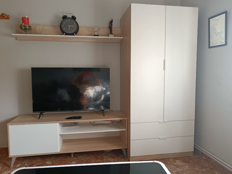 Foto de cliente de Armario Juvenil Luca 2 Puertas 2 Cajones Grandes 82x180 cm