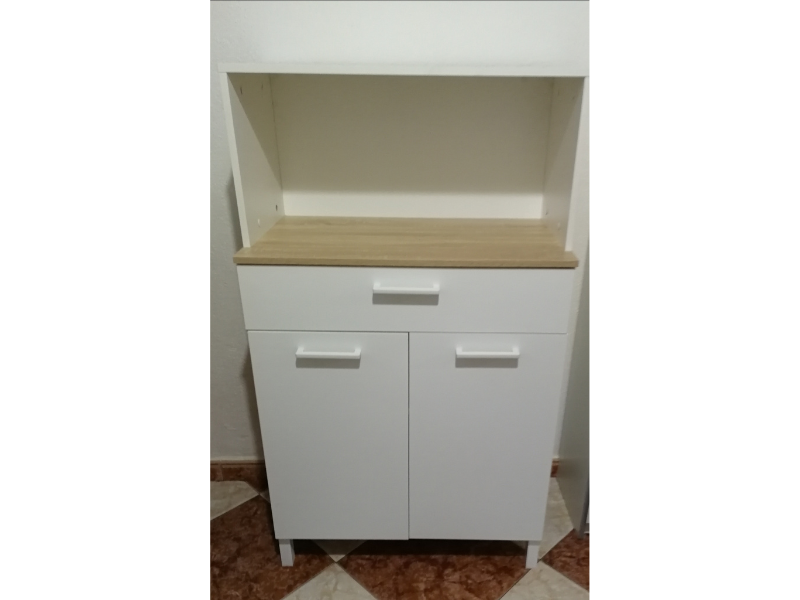 Foto de cliente de Mueble cocina microondas Yuka 72x126 cm