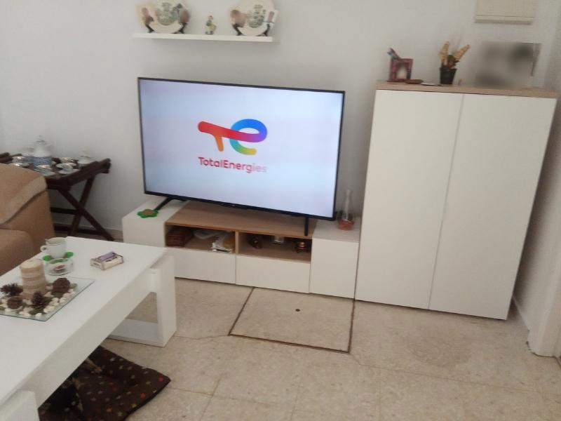 Foto de cliente de Mueble TV Tamiko Salón Comedor Nórdico Blanco Artik Y Roble Canadian 138 cm