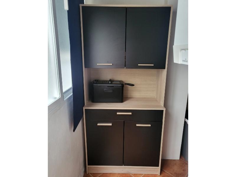 Foto de cliente de Armario cocina Dolce color roble y negro 83x177 cm