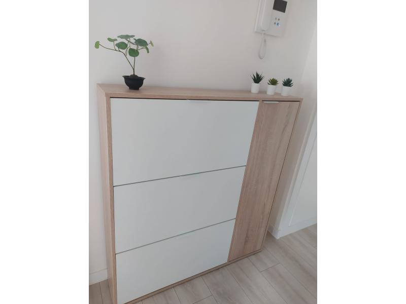 Foto de cliente de Mueble Zapatero Recibidor Pasillo 4 Puertas Class 106 cm