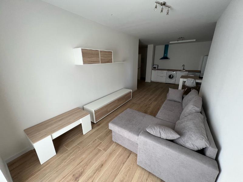 Foto de cliente de Pack de muebles de salón nórdicos blanco y roble