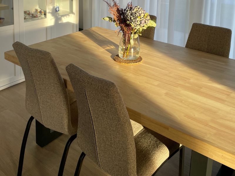 Foto de cliente de Silla De Comedor Salón Lake moderna color beige