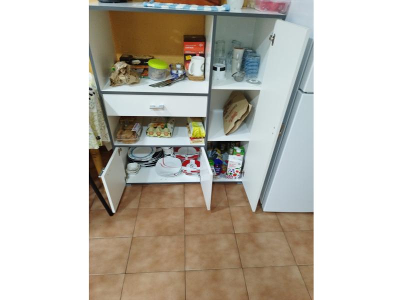 Foto de cliente de Mueble auxiliar micro 3 puertas 90x107 blanco