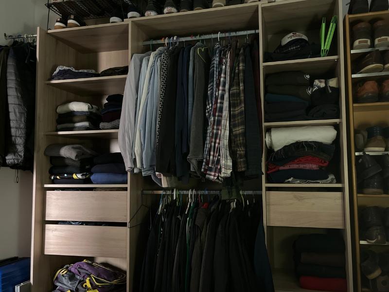 Foto de cliente de Vestidor Miami 2 Columnas Roble Kronberg 154-192x205 cm